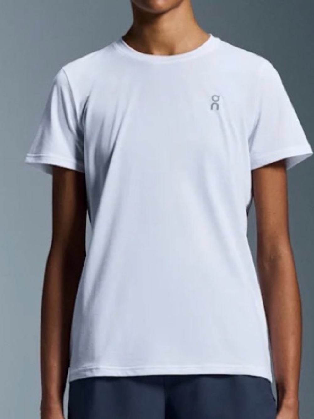 On Running White Athletic Short-Sleeve Shirt